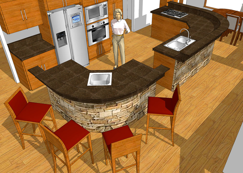 Mountain Home Kitchen Design Prescott Arizona