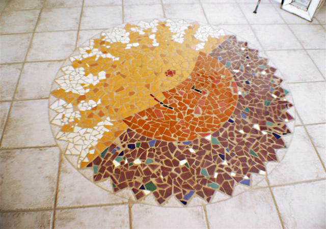Custom Floor Tile Mosaic