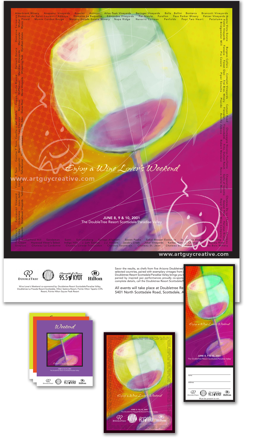 Wine Bar Promotional Materials