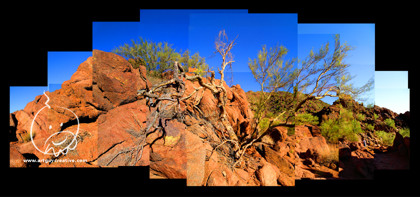 Arizona Landscape Photography Montage Camelback Mountain