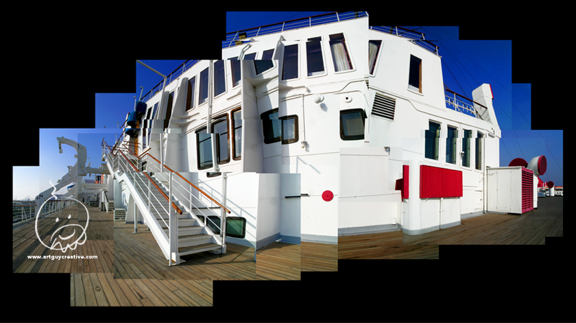 California Photography Montage Queen Mary