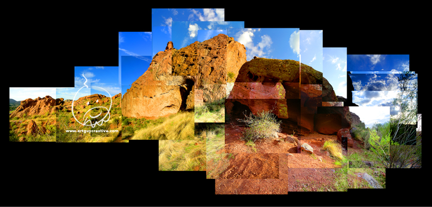Arizona Landscape Photography Montage Camelback Mountain