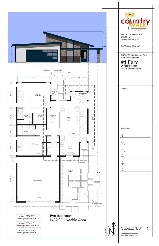 Midcentury Master Plan Casa Grande Arizona