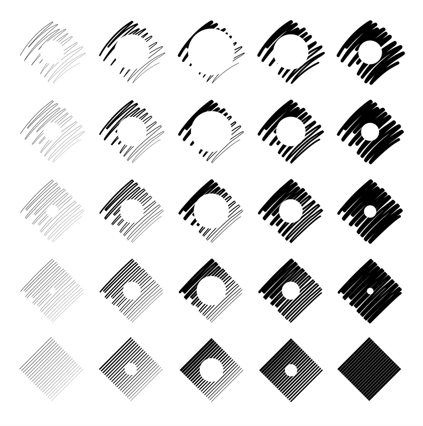 Visual Exploration Multi-Directional Object Variations