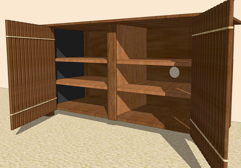 Custom Electronics Console Design