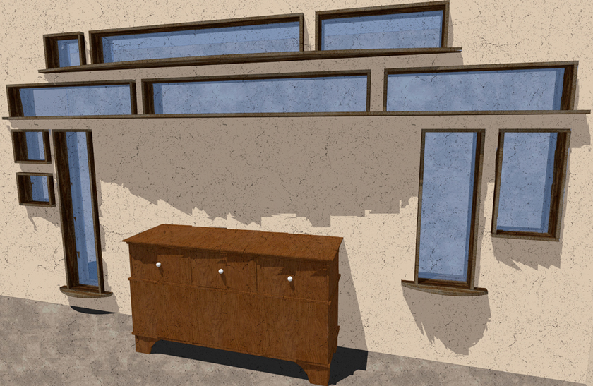 Interior Wall Relighting