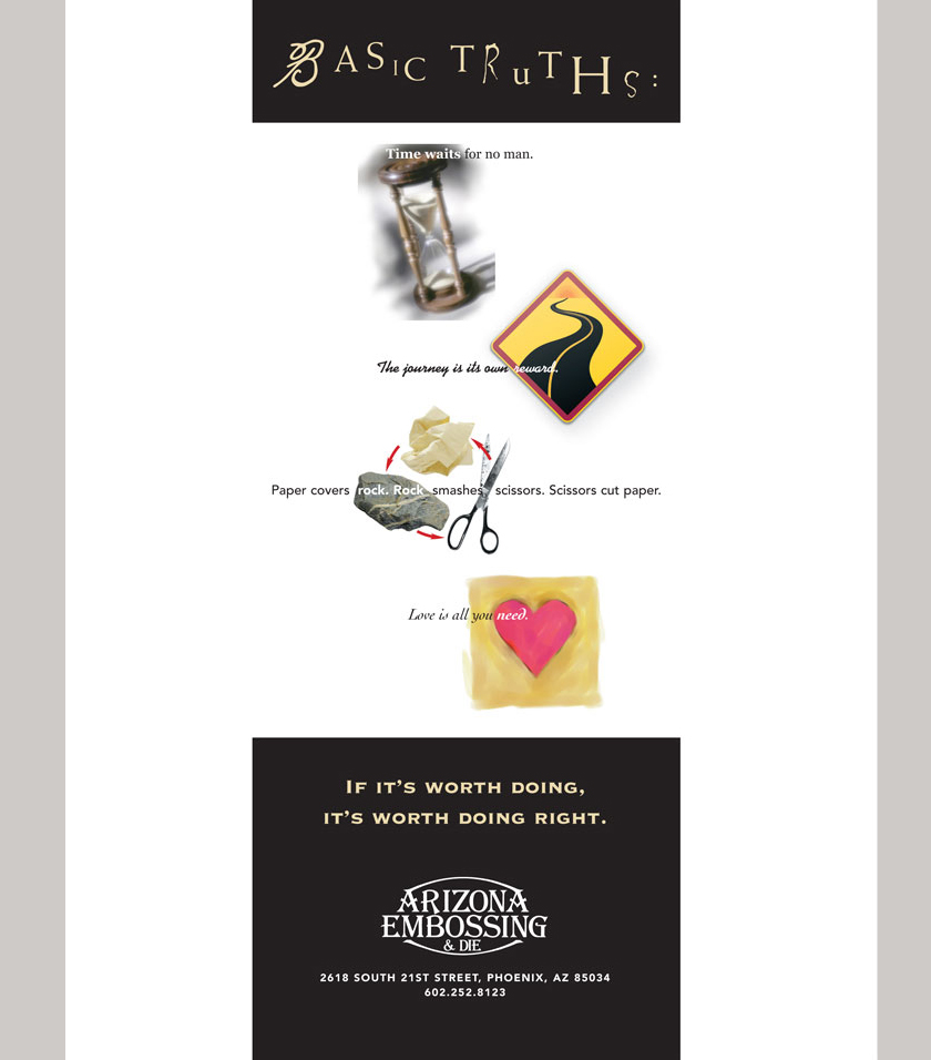 Graphic Design Print Advertisement