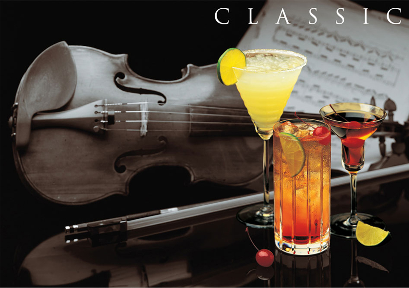 Graphic Design Drink Menu Design