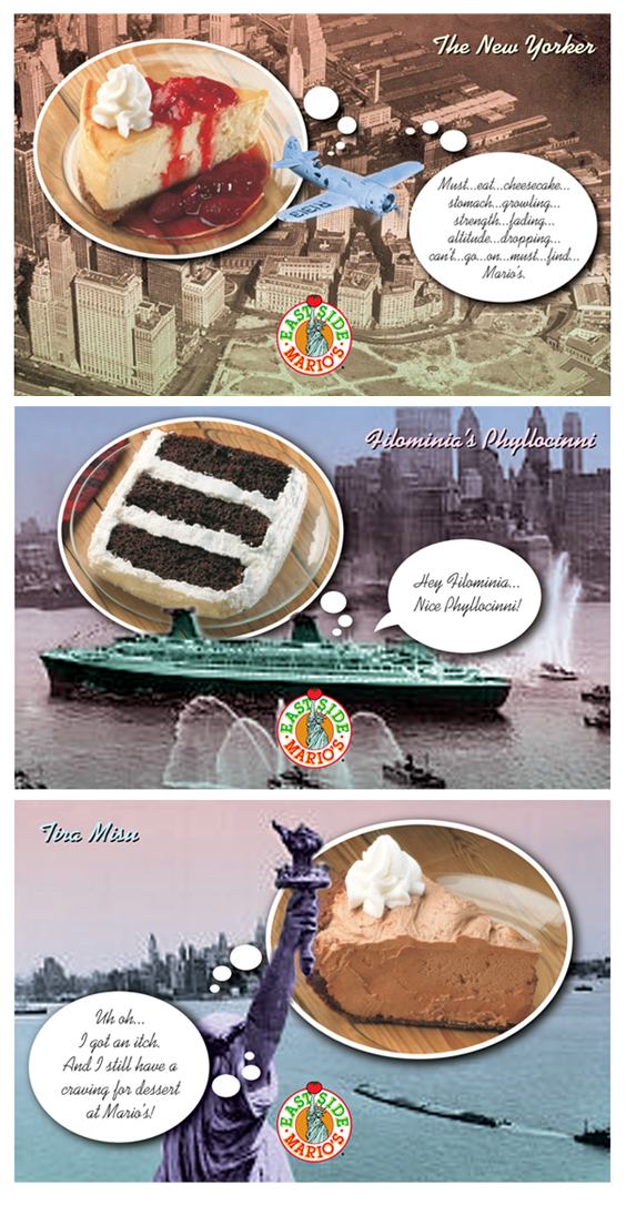 Graphic Design Dessert Menu Design