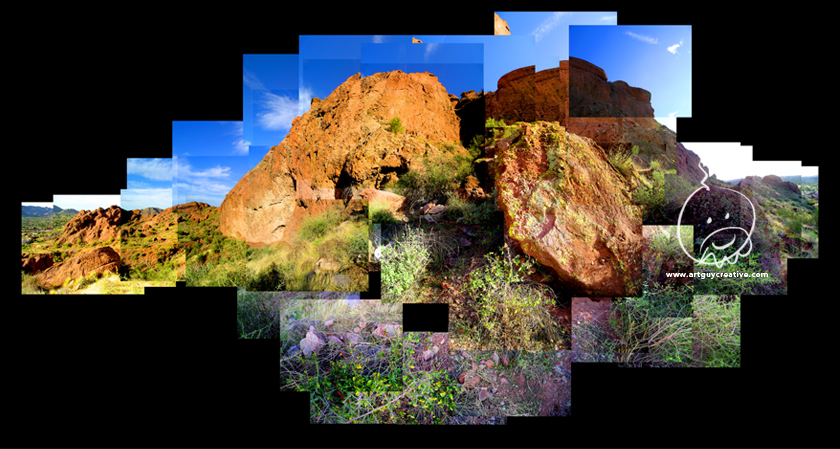 Arizona Landscape Photography Montage Camelback Mountain