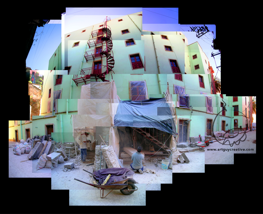 Guanajuato Mexico Photography Montage Teatro Juárez