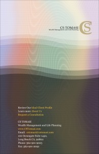 Wealth Management Brochure Back Cover