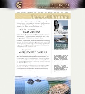 Custom Website Design Sample Page